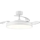 Ventiladores de Techo LED Silenciosos - Pack de 4 50cm