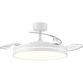 Ventiladores de Techo LED Silenciosos - Pack de 4 50cm