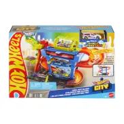 Go Run! Túnel de lavado - Hot Wheels City +1 coche