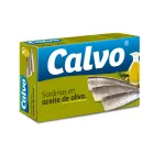 Sardinas Calvo en Aceite de Oliva 120g (10 unidades)