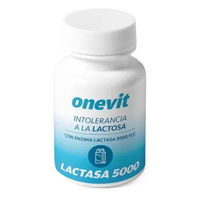 Lactasa 5000 FCC - Mejora la digestión de lactosa - 45 cápsulas