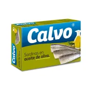 Sardinas en Aceite de Oliva 120g - Calvo (2 uds)