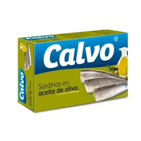 Sardinas en Aceite de Oliva 120g - Calvo (2 uds)