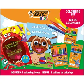BIC Kids Set: 2 Libros, 3 Sets de Rotuladores y Más