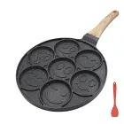 Sarten Antiadherente para Tortitas Smiley de Inducción