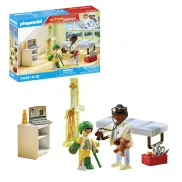 Pediatra de PLAYMOBIL Action Heroes con Osito de Peluche