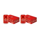 Caja de 24 Latas de Cerveza Estrella Damm 330 ml