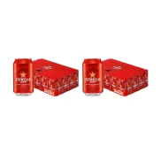 Caja de 24 Latas de Cerveza Estrella Damm 330 ml