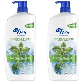 Champú Anticaspa H&S Menthol Fresh 2x1L
