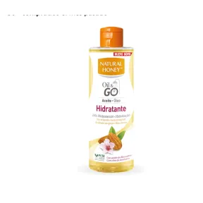Aceite de Ducha Natural con Almendras, Hidratación 24H