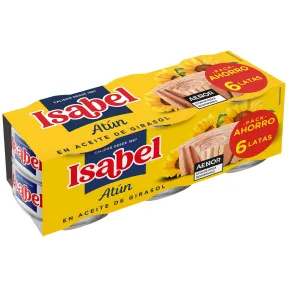 Atún Isabel en Aceite de Girasol - 6 Latas