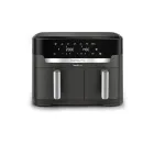 Freidora Moulinex Dual Easy Fry EZ942H, 11L, 2700W, Táctil