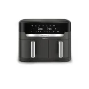 Freidora Moulinex Dual Easy Fry EZ942H, 11L, 2700W, Táctil