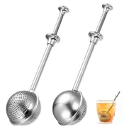 Infusor de Té McBlast, Acero Inoxidable, Mango Largo