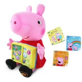 Peluche Peppa Pig Interactivo con Diverlibros Educativos