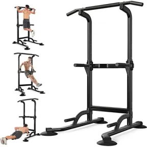 Power Tower ajustable para entrenamiento con pesas - 200 kg