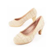 Fiesta: zapatos sintéticos de salón elegantes