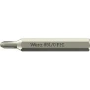 Puntas Phillips Micro Wera, PH 1 x 30 mm