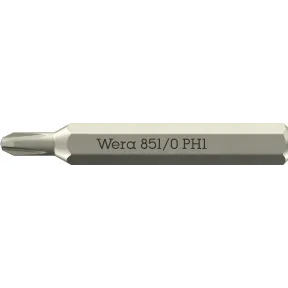 Puntas Phillips Micro Wera, PH 1 x 30 mm