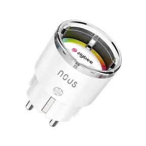Enchufe Inteligente ZigBee 10A con Control por Voz y Monitorización