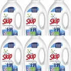 Detergente líquido Skip Lote x6 para limpieza profunda 24 lavados