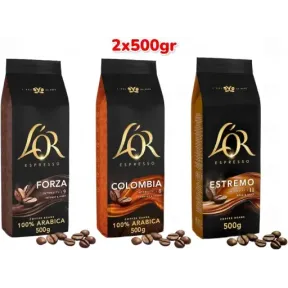 500g L’OR Espresso Forza 100% Arábica - Paquete de 2