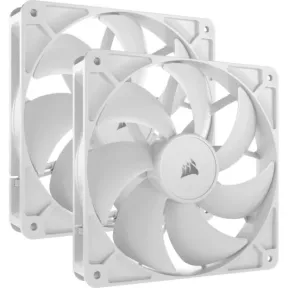 Ventiladores Suplementarios PWM 140mm Doble - Corsair RS140 Blanco