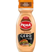Salsa Burger Cero Prima, 260 g sin azúcares añadidos