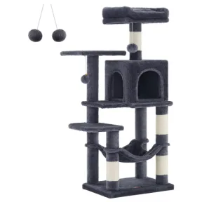 Árbol rascador para gatos de 112 cm por 33.57€ Feandrea