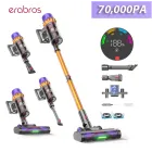 Aspiradora Inalámbrica Erabros EV5, 550W y 80 Min de Uso