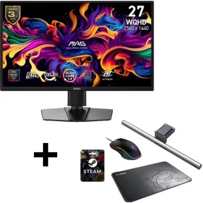 MSI MAG 272QP QD-OLED 27” 240Hz: Pack Monitores BTS Ultimate