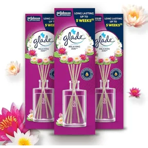 Mikado Relaxing Zen Glade con Aceites Esenciales - Pack 3x50 ml