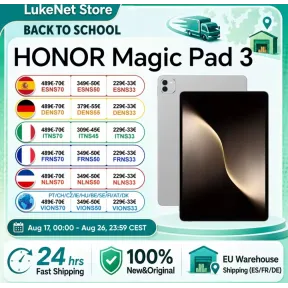 Tablet HONOR Magic Pad 3 Global + Teclado, 13.3" 3K, 165Hz