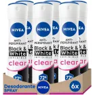 NIVEA Desodorante Spray Mujer 72h Antimanchas 200ml
