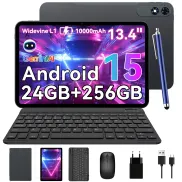 Tablet KINGRID T60 PRO con Teclado y Android 15