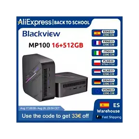 Mini PC Blackview MP100 AMD Ryzen 5 16GB 512GB Windows 11