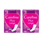 Protegeslips Carefree Plus sin fragancia, 48 unidades