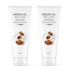Loción corporal de argán 2 x 250 ml - by Amazon