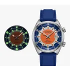 Reloj automático japonés STARKING 8215 en azul, gris y negro