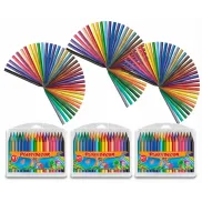 Ceras BIC Kids Plastidecor Surtidas para Niños - 3 X 36 Unidades