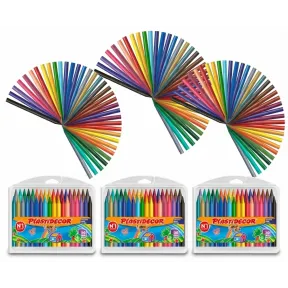 Ceras BIC Kids Plastidecor Surtidas para Niños - 3 X 36 Unidades