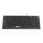 Teclado Compacto USB TKL Slim: Silencioso y Ligero
