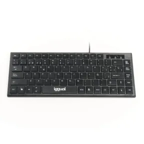 Teclado Compacto USB TKL Slim: Silencioso y Ligero