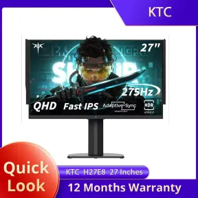 Monitor KTC H27E8 27'' QHD Fast IPS 240Hz HDR400 FreeSync