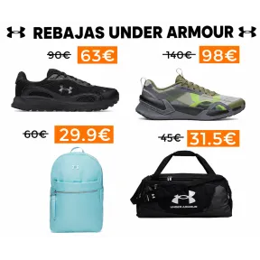 Vuelta al cole: ¡Rebajas de Under Armour!