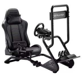 Simulador de Carreras GTPLAYER con Volante y Sonido Estéreo 3D