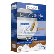 Melatonina Doble Acción 1,9 mg + Triptófano y Valeriana