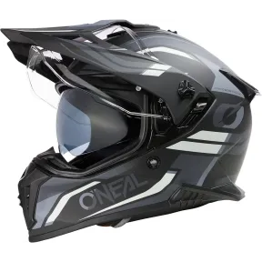 Casco O'NEAL Spike Negro Gris Blanco M (57-58 cm)