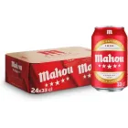 Cerveza Mahou 5 Estrellas Dorada Lager 24x33cl