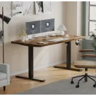Escritorio ajustable Homall 120x60 cm con USB integrado